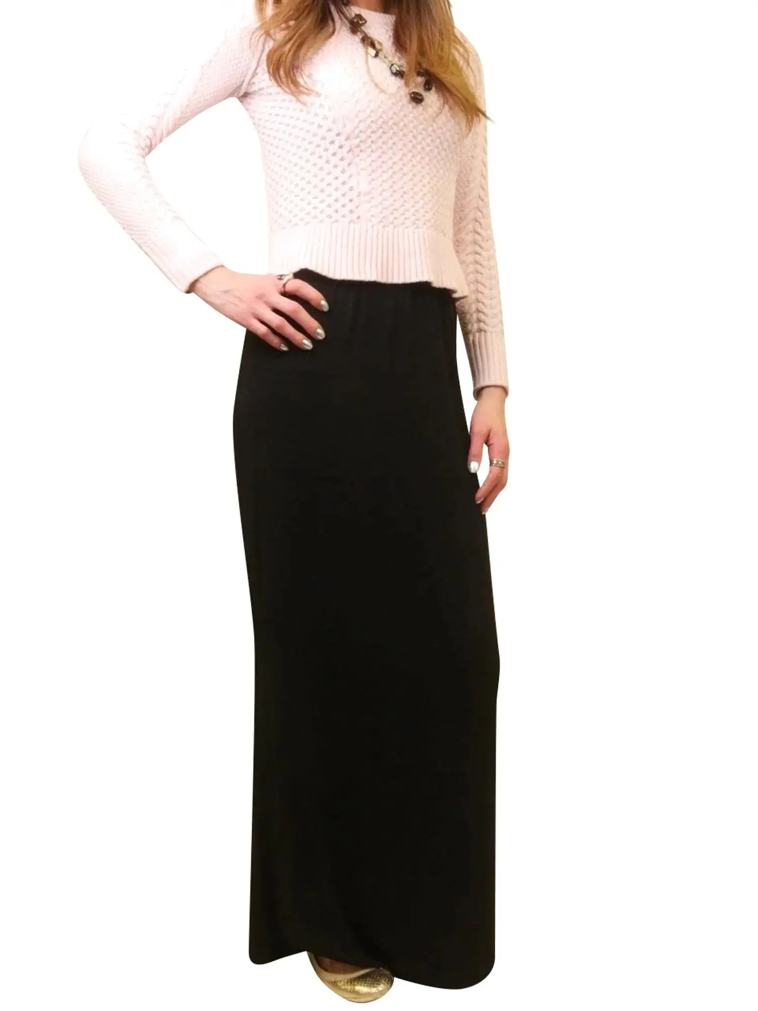 Hard Tail Modal Maxi Skirt SIR-12