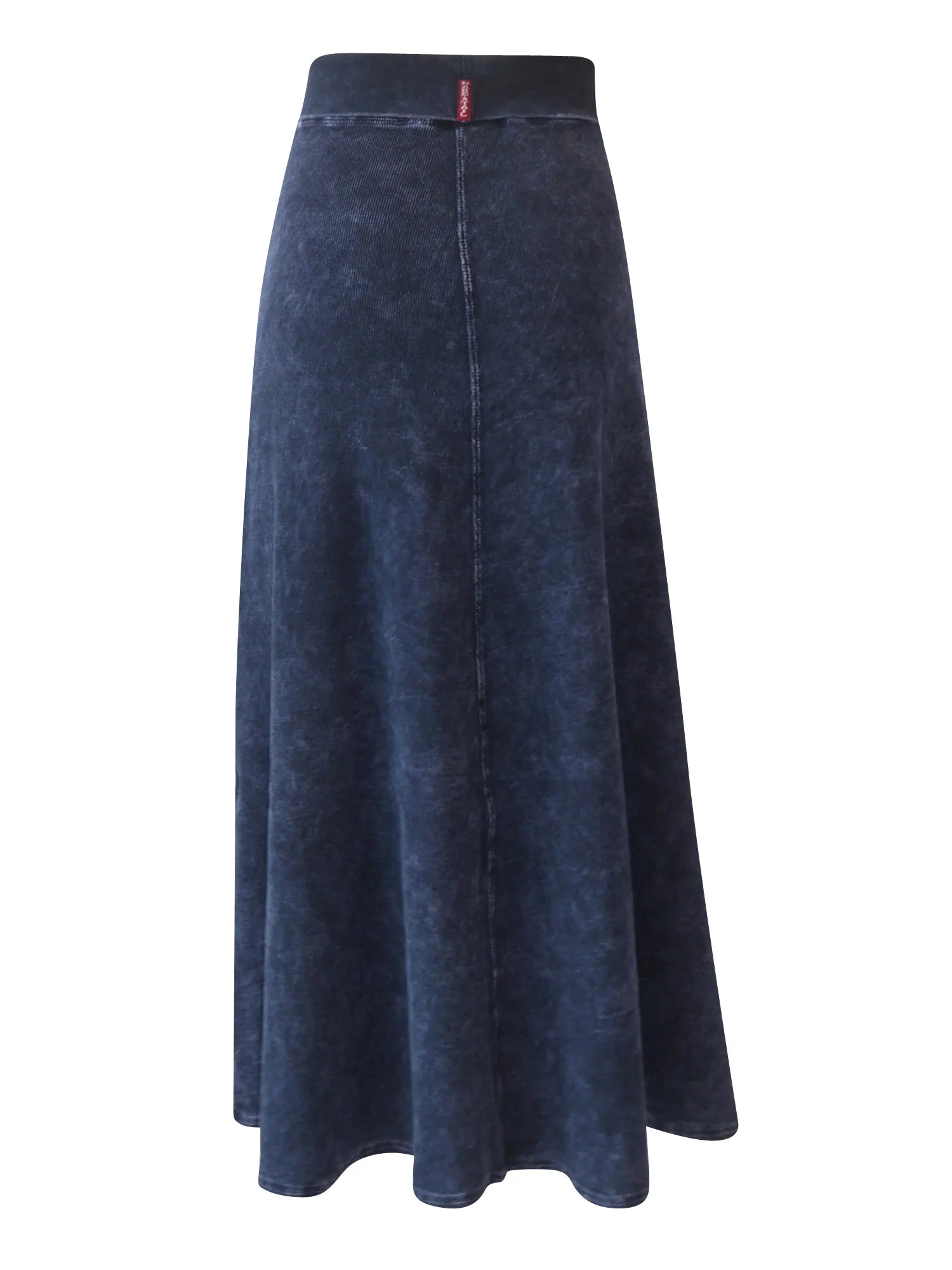 Hard Tail Ribbed Rolldown Long Skirt (Style CS-56)