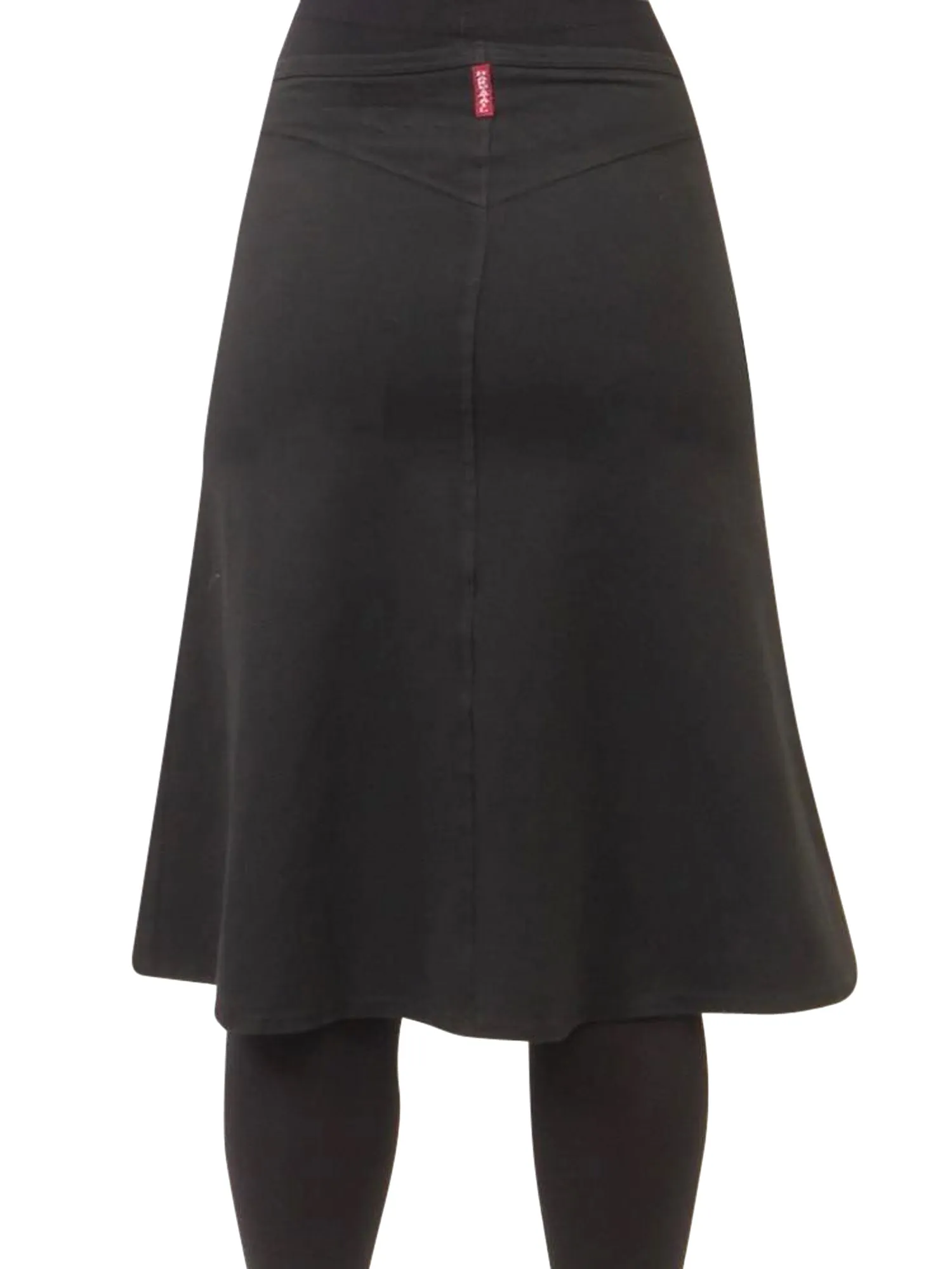 Hard Tail Yoke Knee Skirt W-378