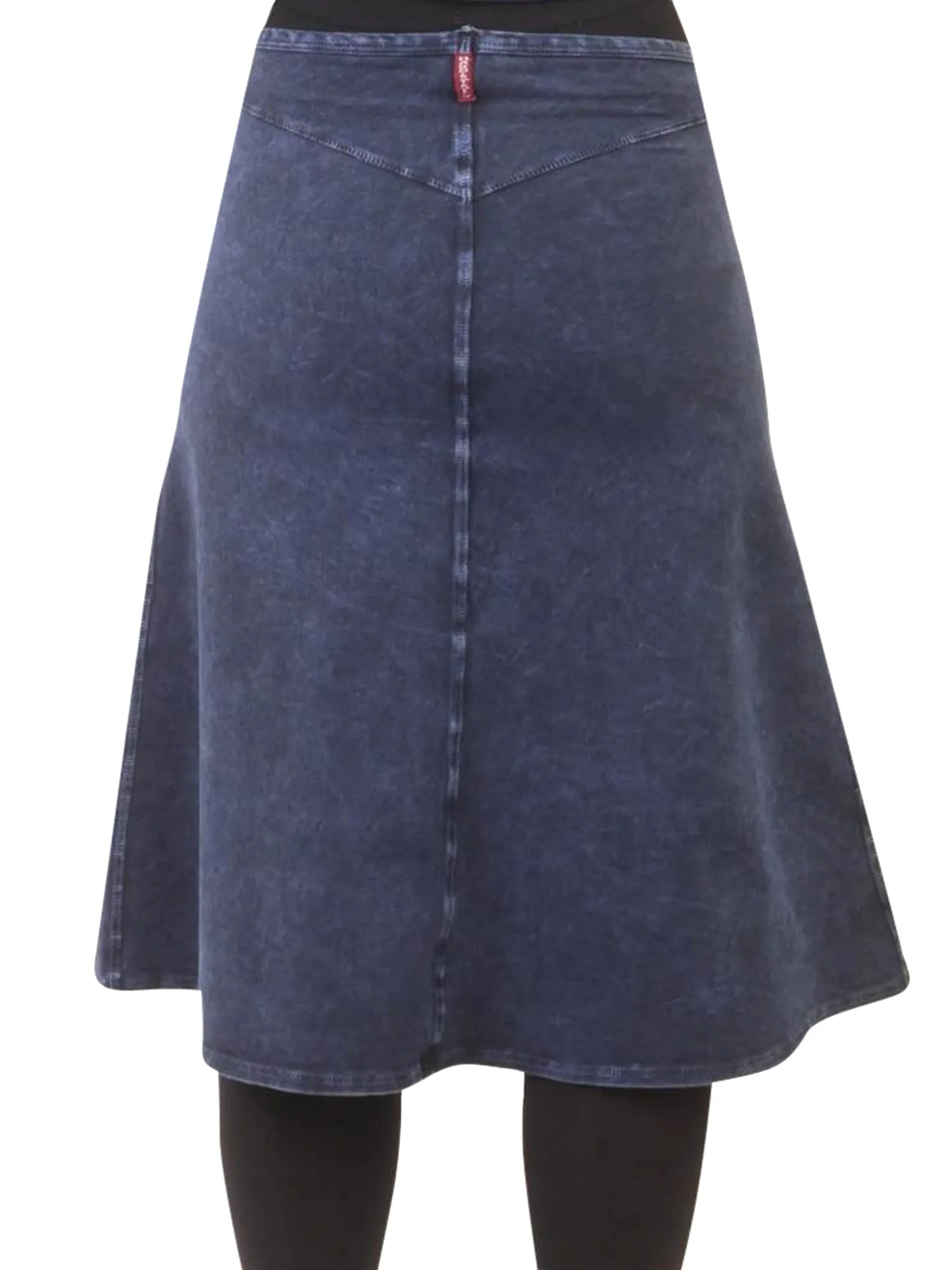 Hard Tail Yoke Knee Skirt W-378