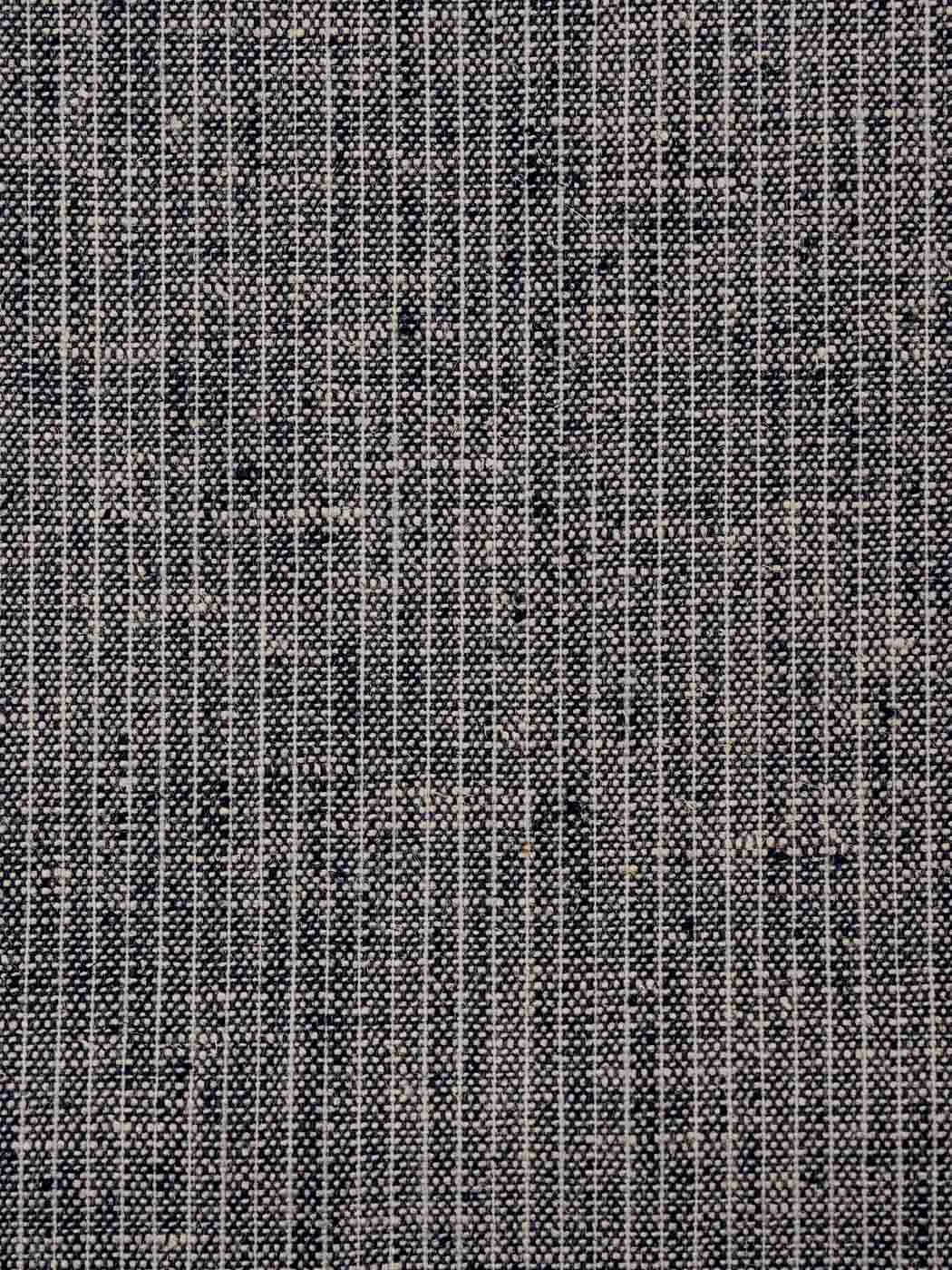 Hemp, Recycled Polyester & Spandex Woven Fabric with Single Dotted Line Stripe (HP5813Y)