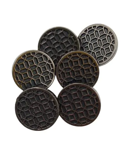 Honeycomb Pattern Buttons(7 Big   7 Small)