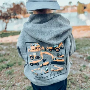 (HOODIE) Heavy Construction Kids Hoodie