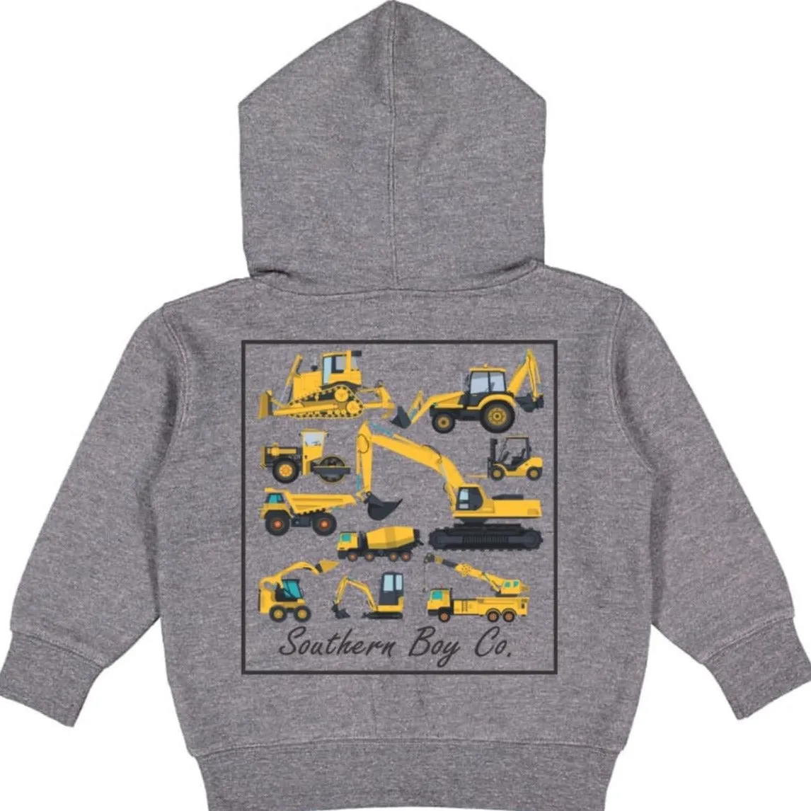 (HOODIE) Heavy Construction Kids Hoodie