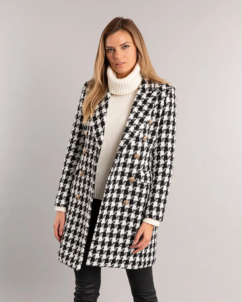 Houndstooth Coat