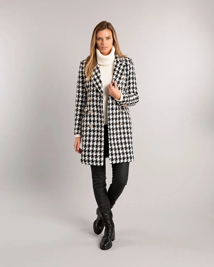 Houndstooth Coat