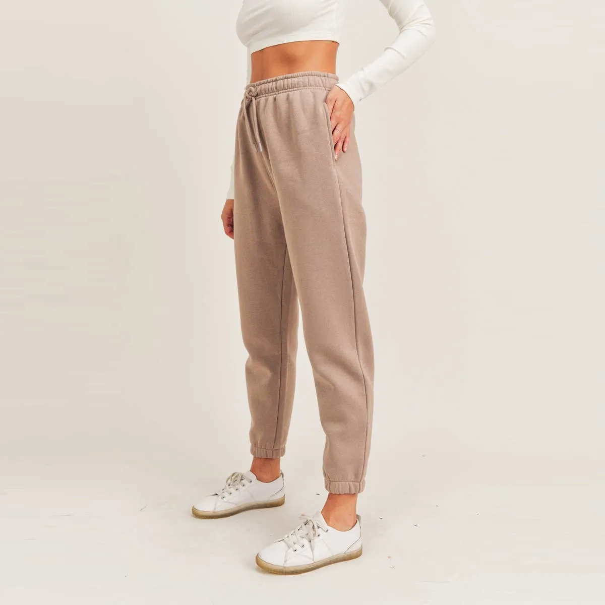 Hourglass Fleece Billow Pants