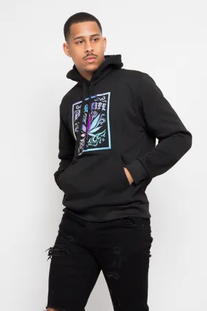 Iridescent High Life Fleece Pullover Hoodie