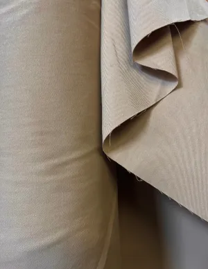 Italian Cotton Fine Twill - Ochre Khaki