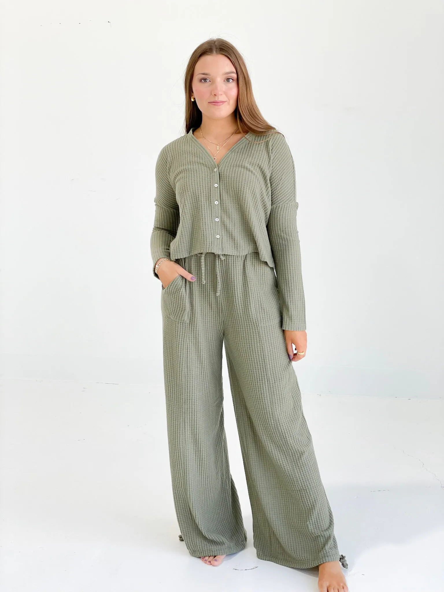 Jacques Lounge Set - Olive