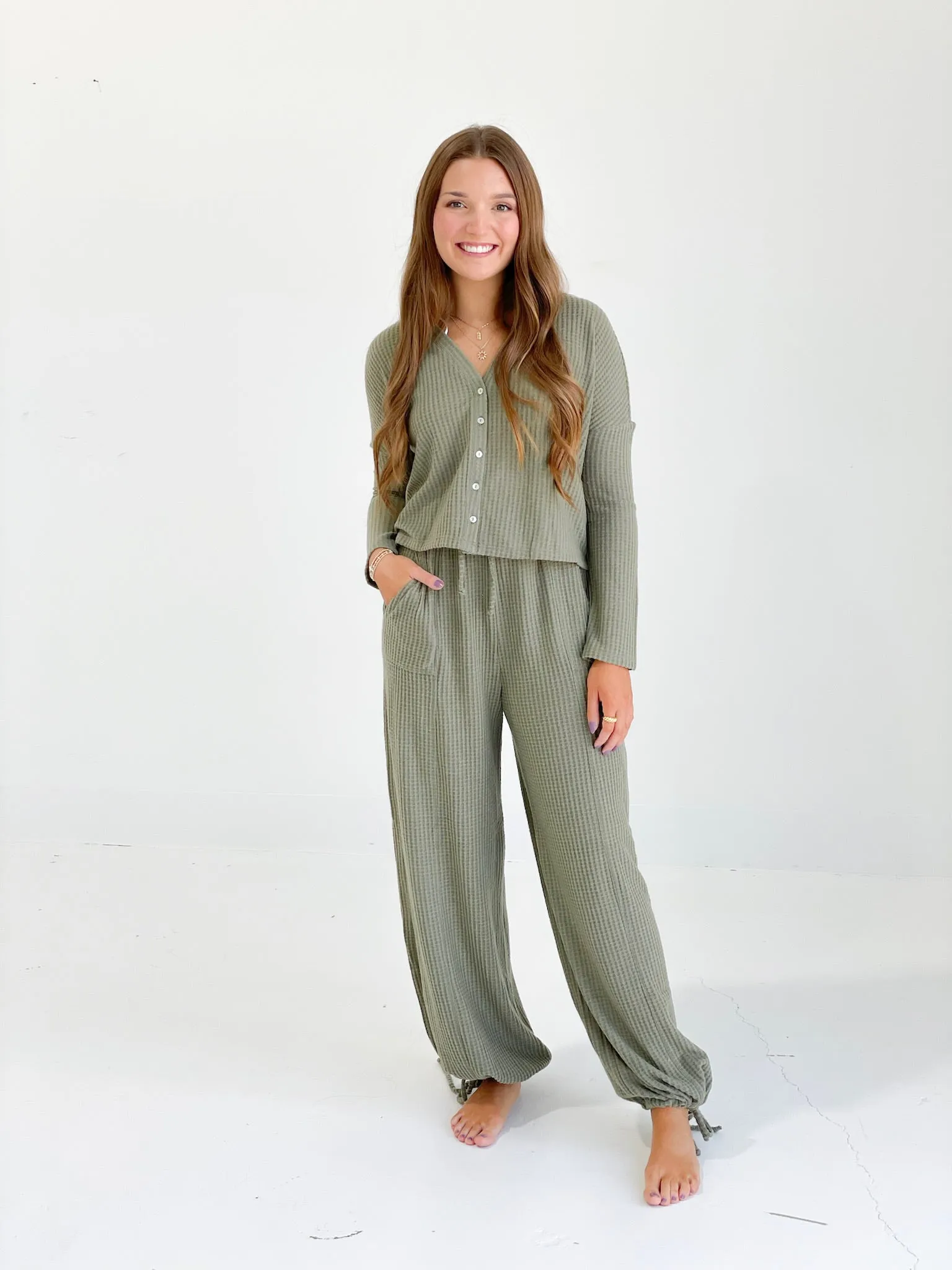 Jacques Lounge Set - Olive