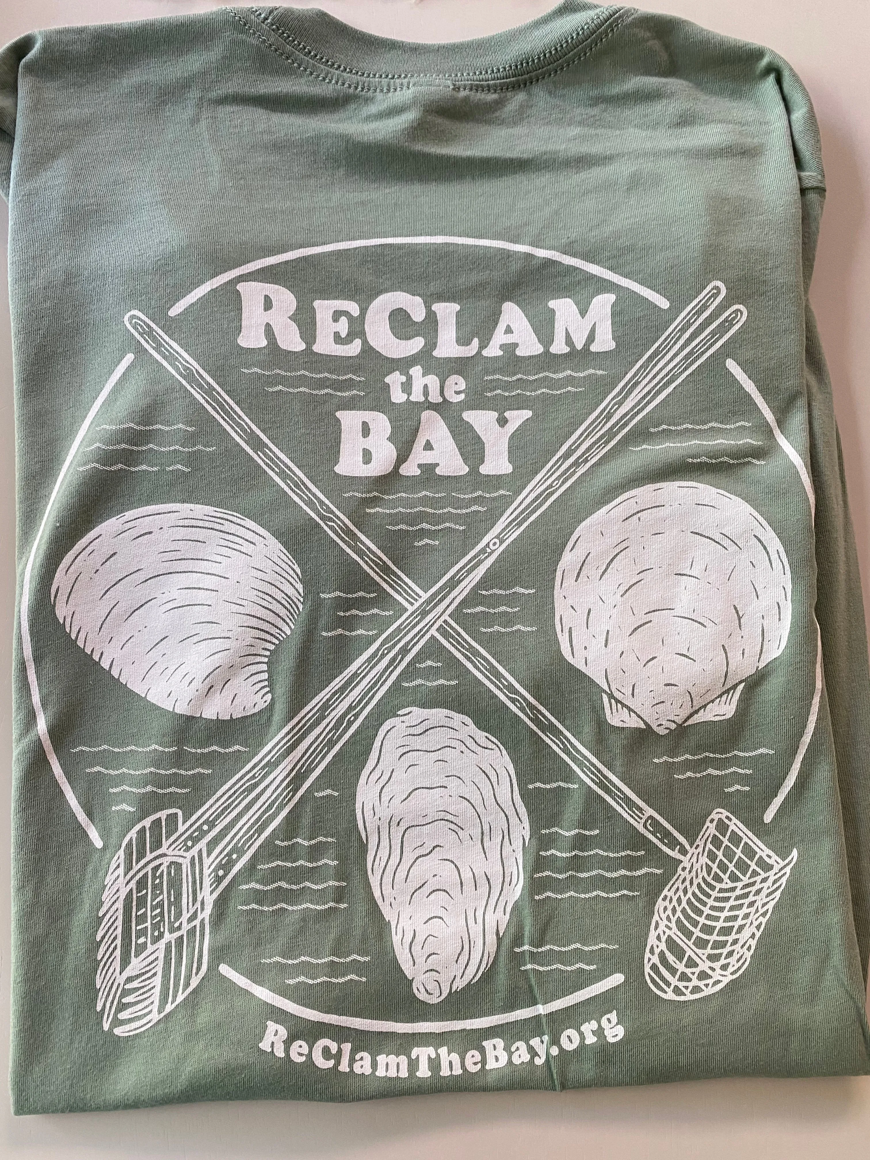 Jetty T Shirt: Shells and Rakes RCTB shirt: Clay, Charcoal, Toast, and our newest color: Light Olive