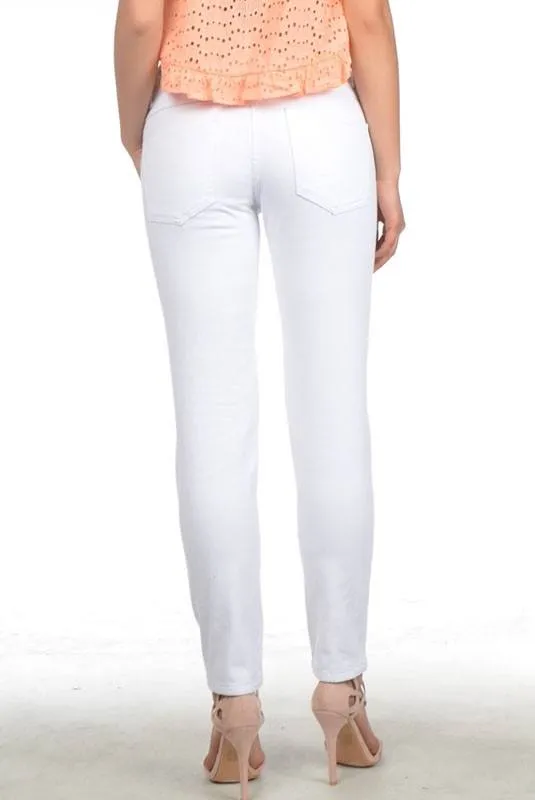 Last Chance! Signature 8 Relaxed Fit White Jeans IP629W