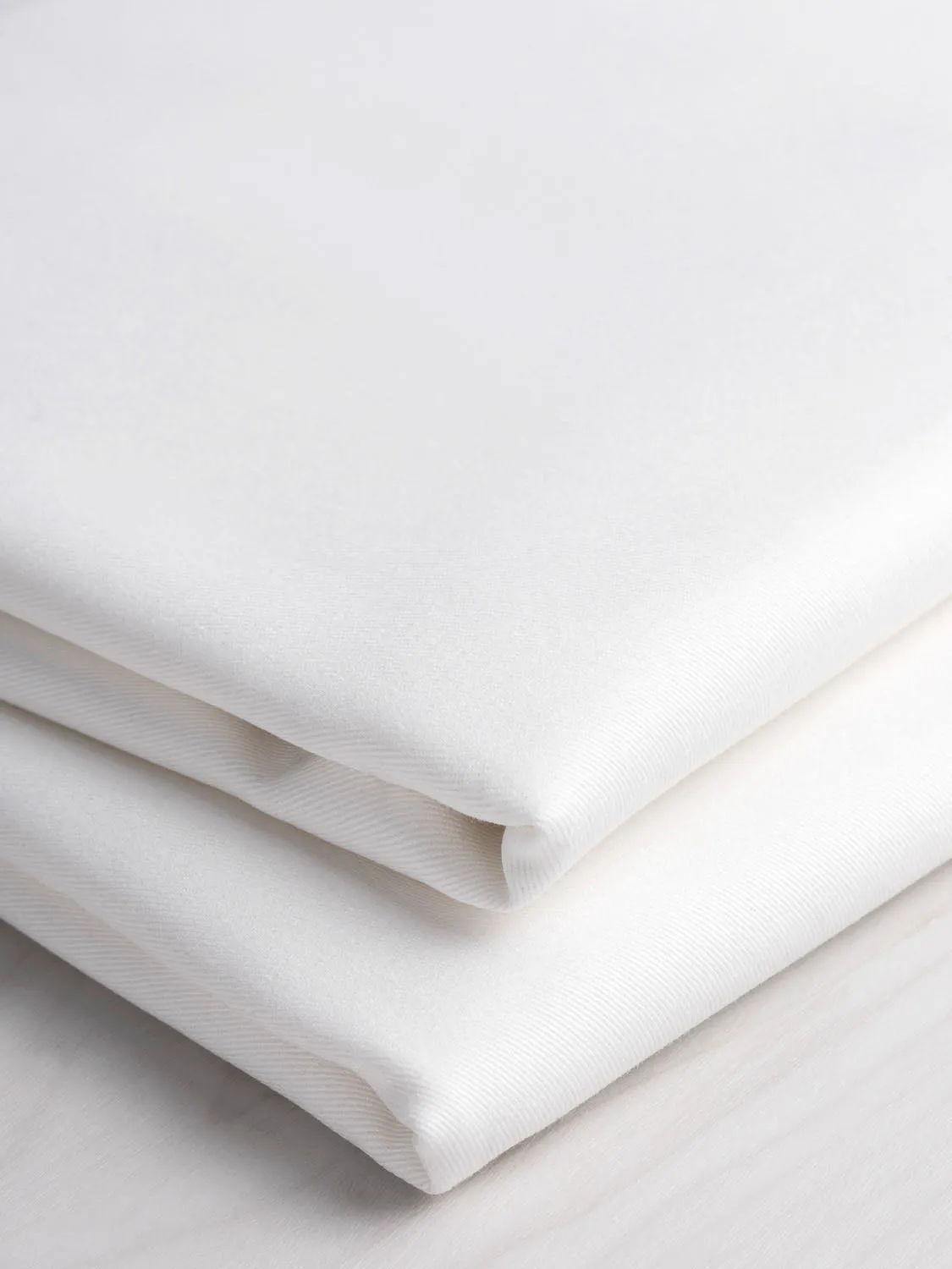 Midweight  Organic Cotton Twill - Parchment - Swatch