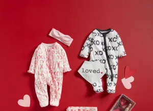 Mudpie X0X0 Baby Sleeper Set