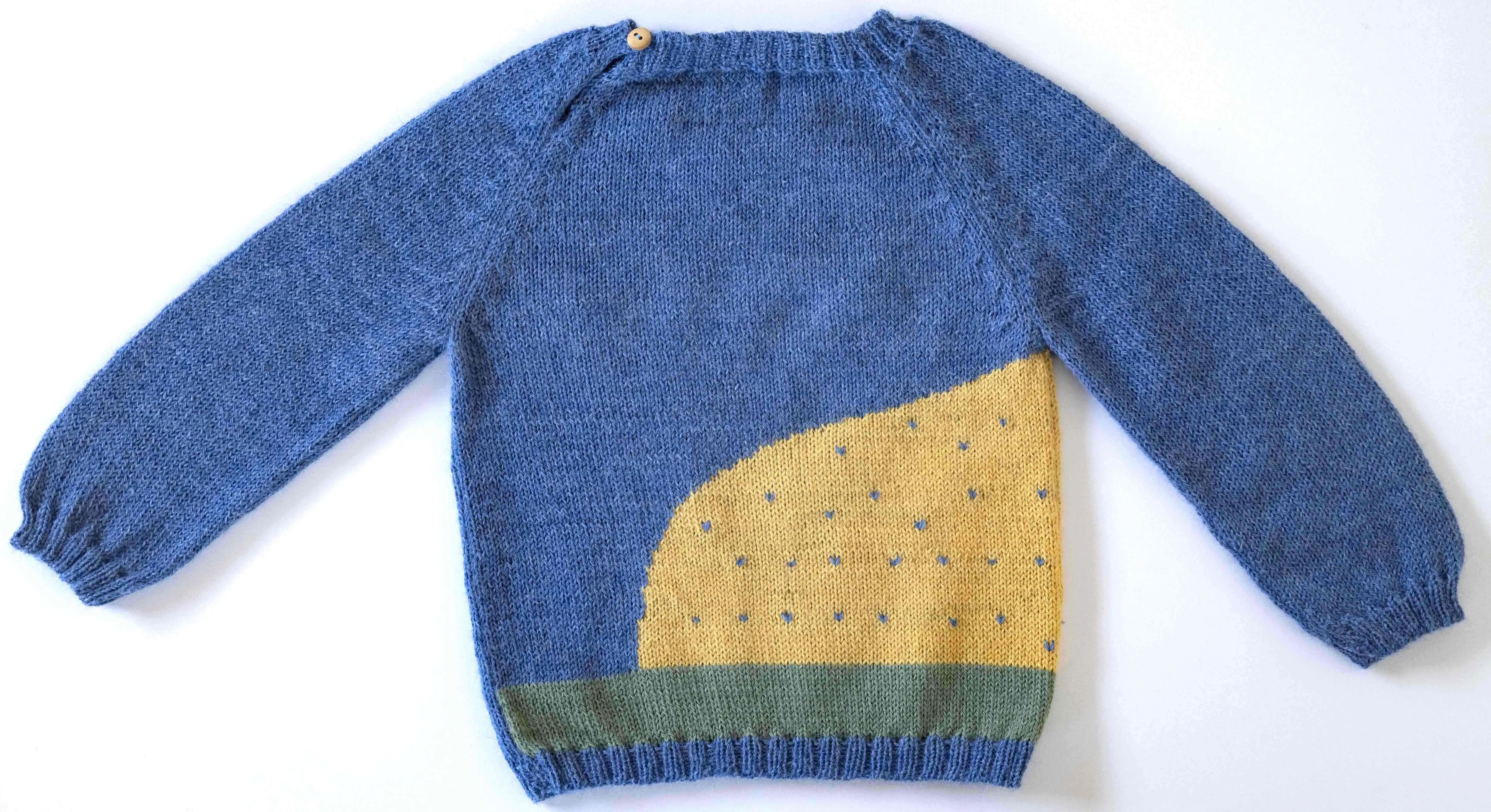 NW507 BLUE SNAIL SWEATER