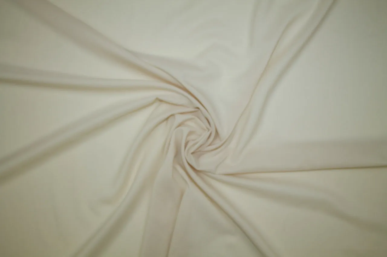 NY Designer Stretch Pongee Lining - Cafe au Lait