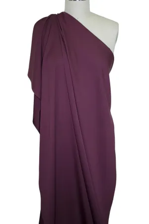 NY Designer Stretch Pongee Lining - Maroon