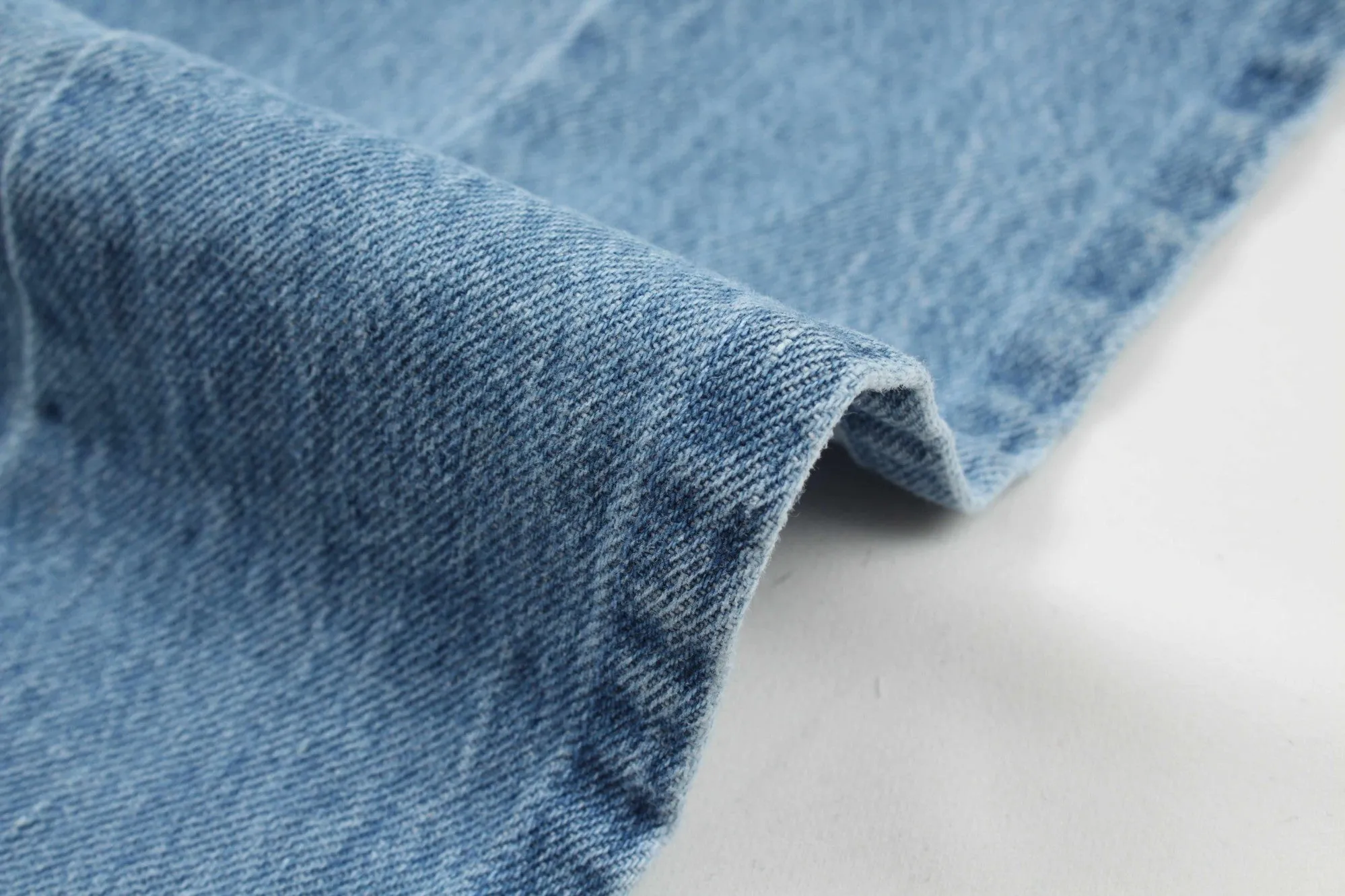 Organic Cotton Denim for Bottoms and Jackets - Heavy-Weight