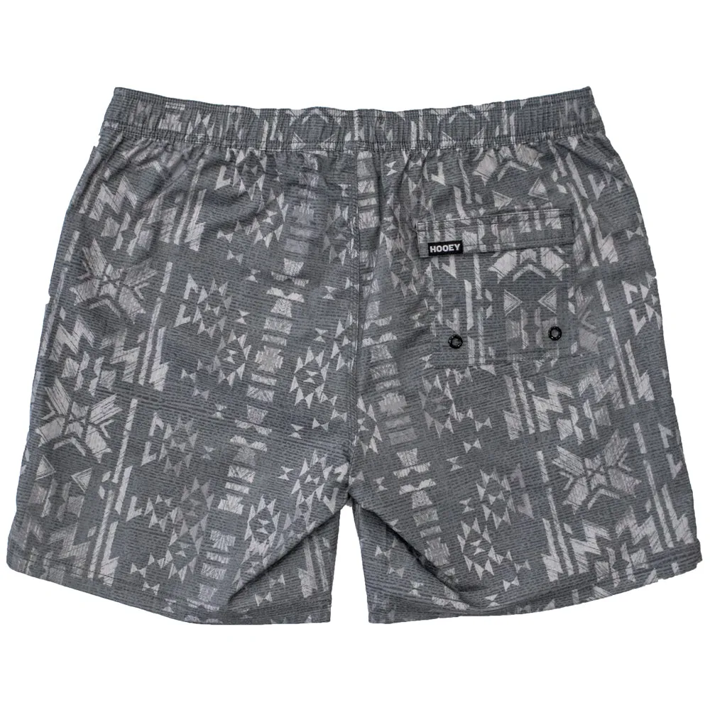 "Bigwake" Grey/Aztec Board Short