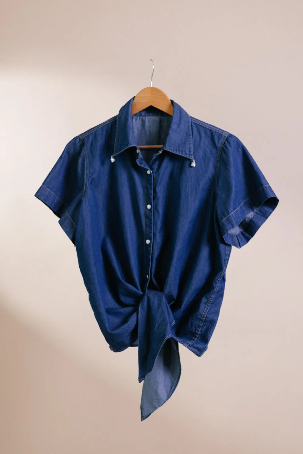 Raindrop Denim Shirt