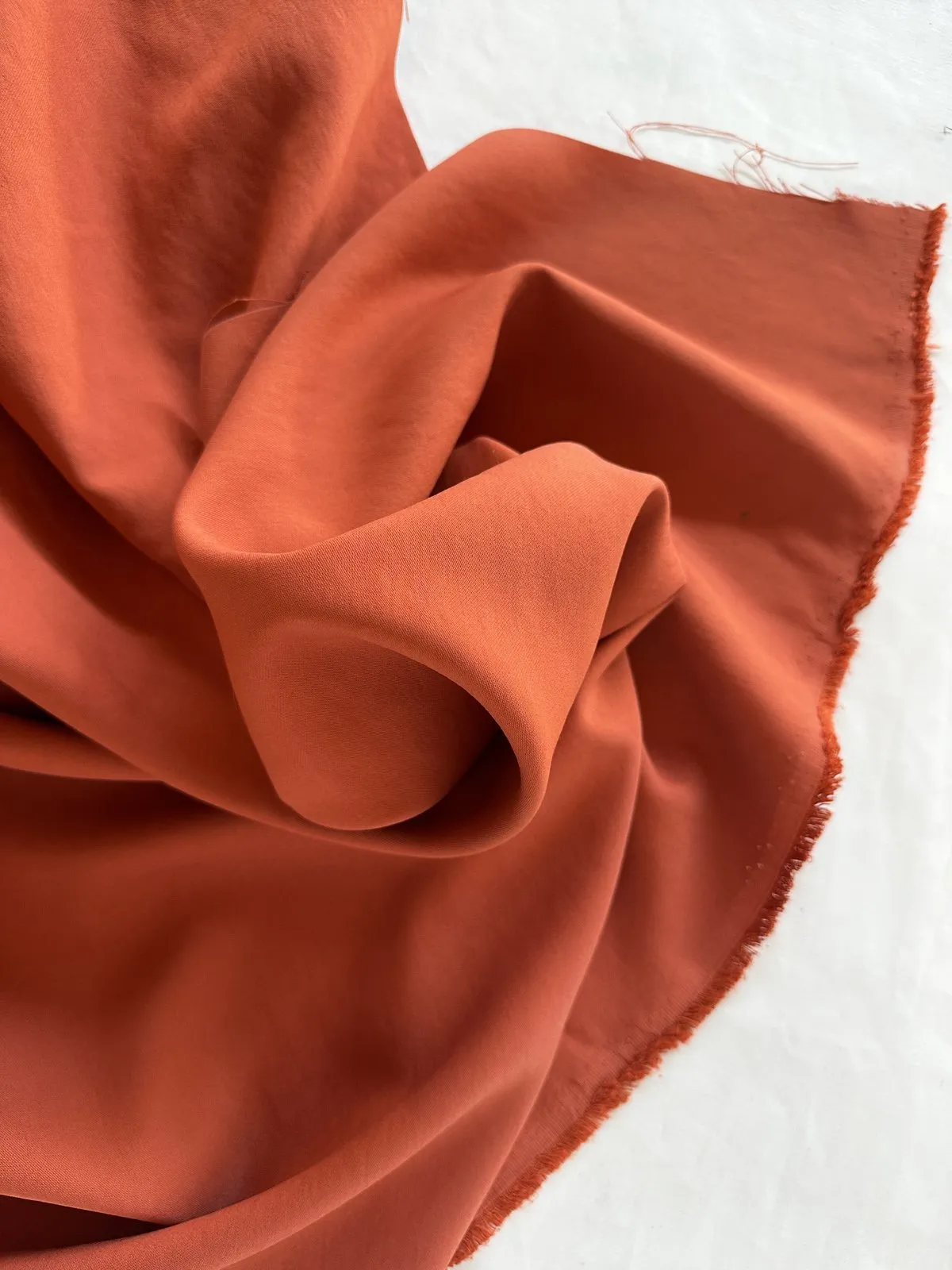 Rust Relaxed Viscose Suiting