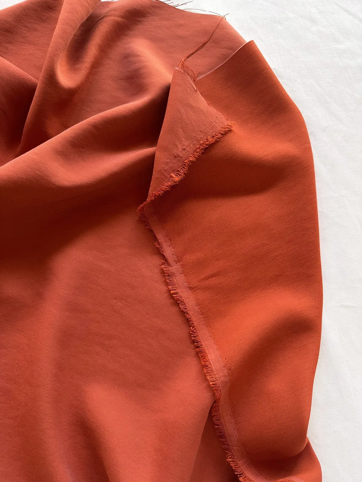 Rust Relaxed Viscose Suiting