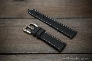 Sailcloth waterproof watch strap. PAM style buckle.