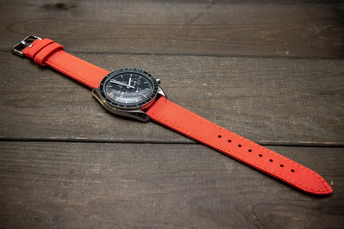 Sailcloth waterproof watch strap.