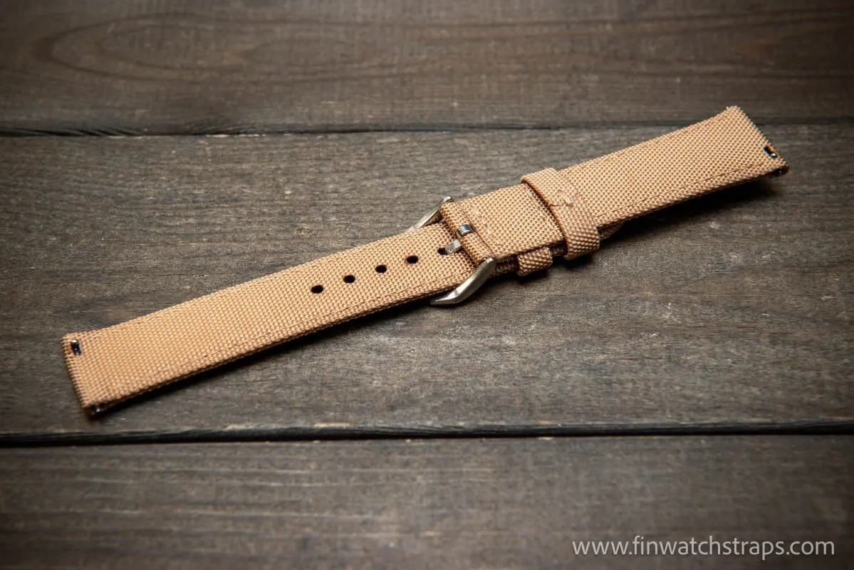 Sailcloth waterproof watch strap.