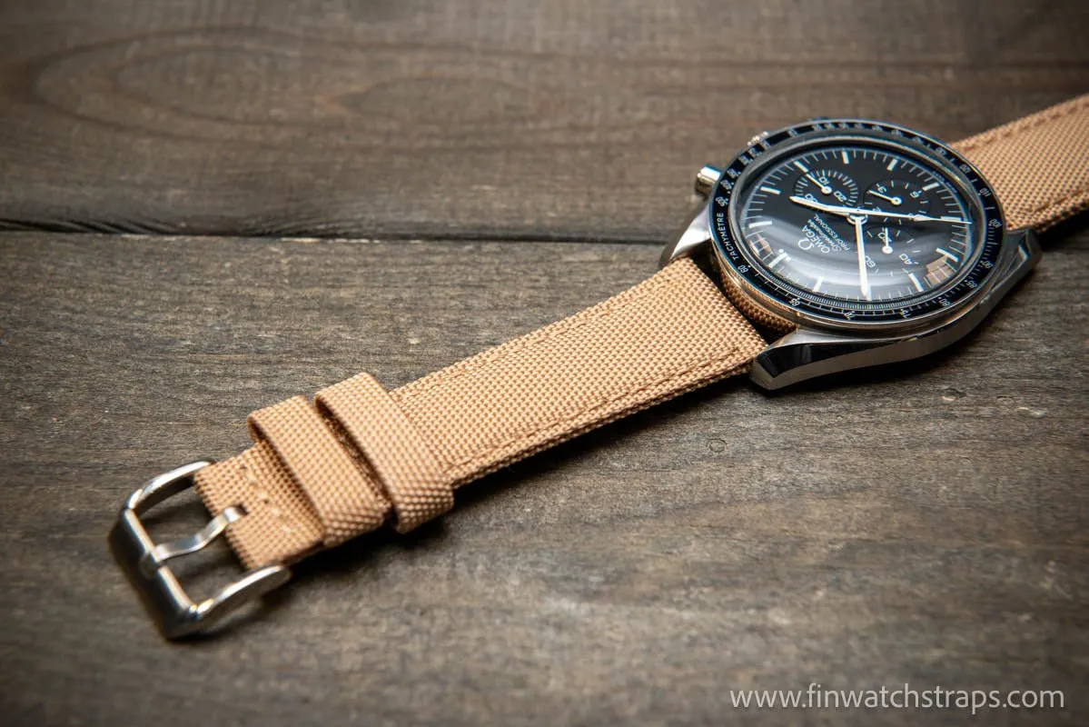 Sailcloth waterproof watch strap.