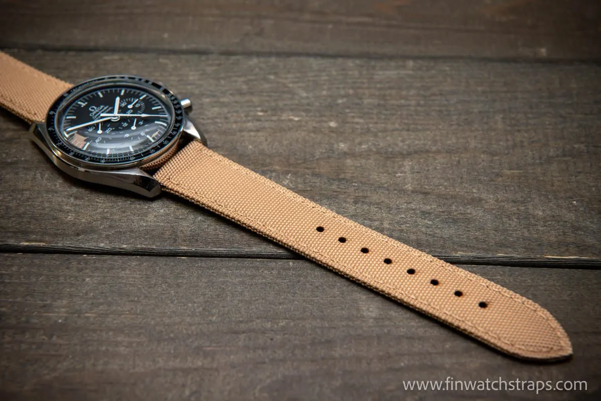 Sailcloth waterproof watch strap.