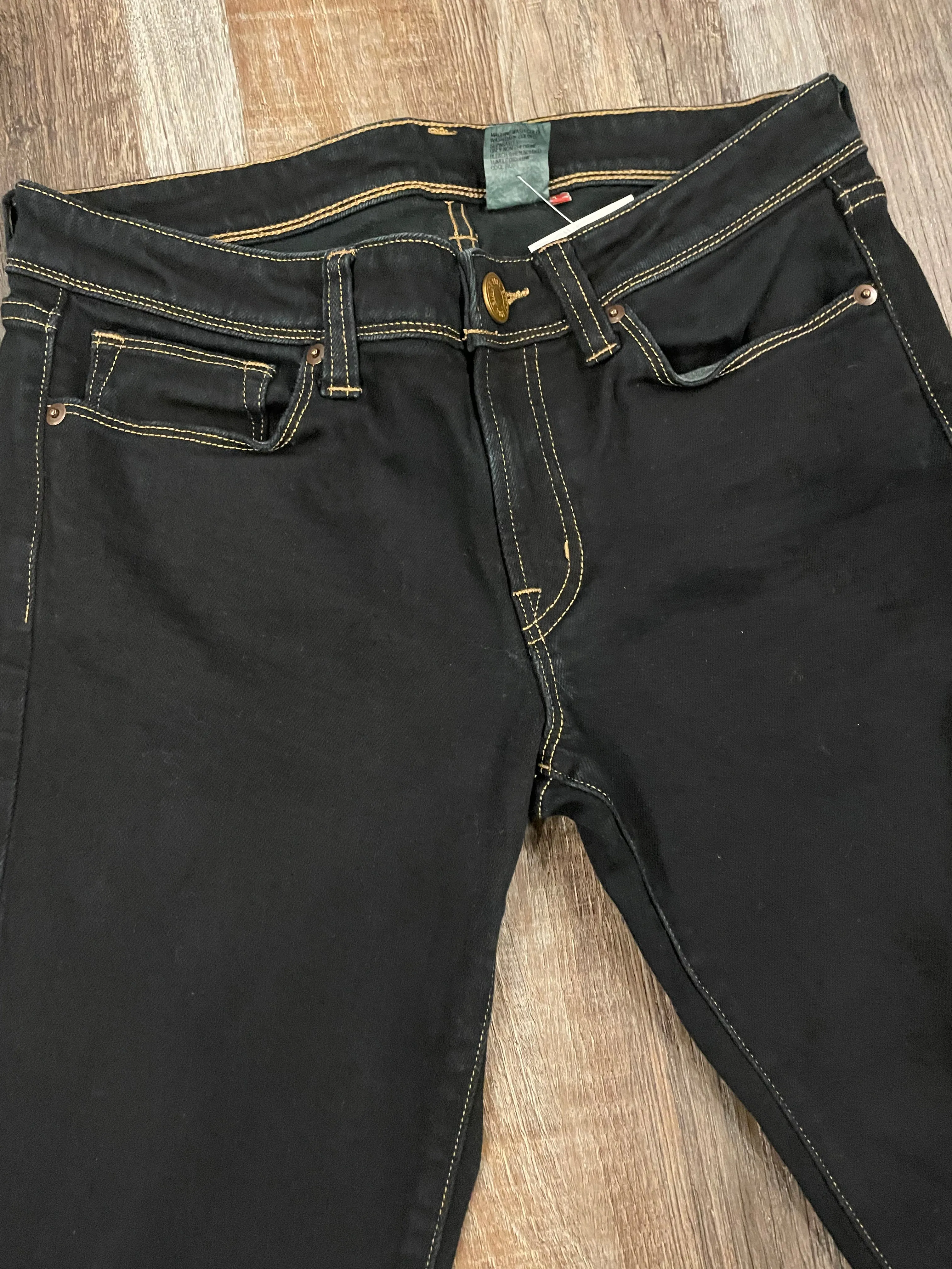 Since 1984 Jeans Black Straight Cut Womens Size 6