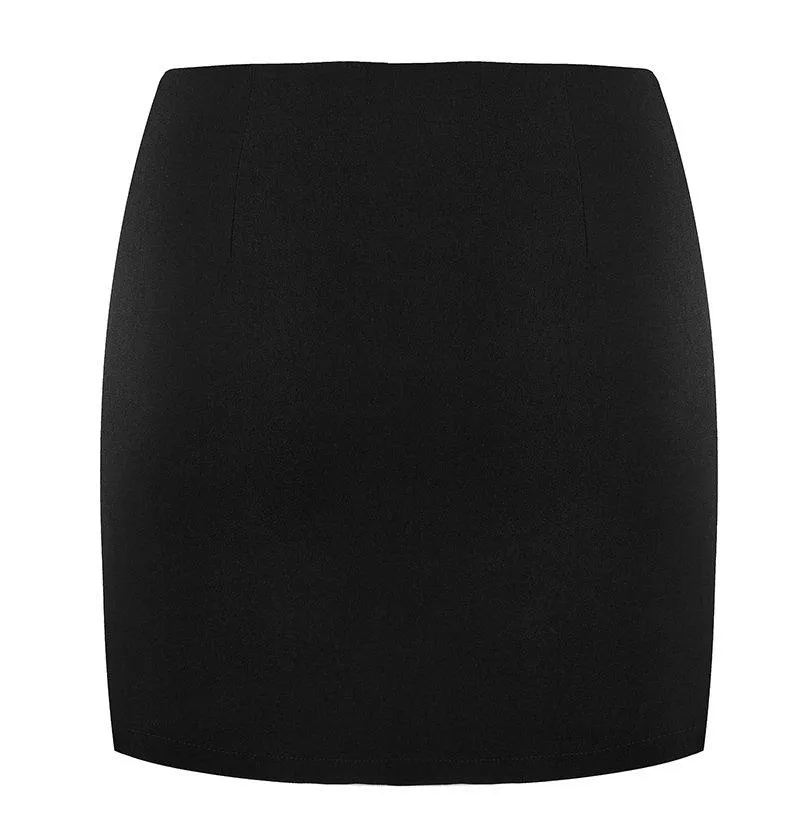 'Siren' O-ring cut out black skirt