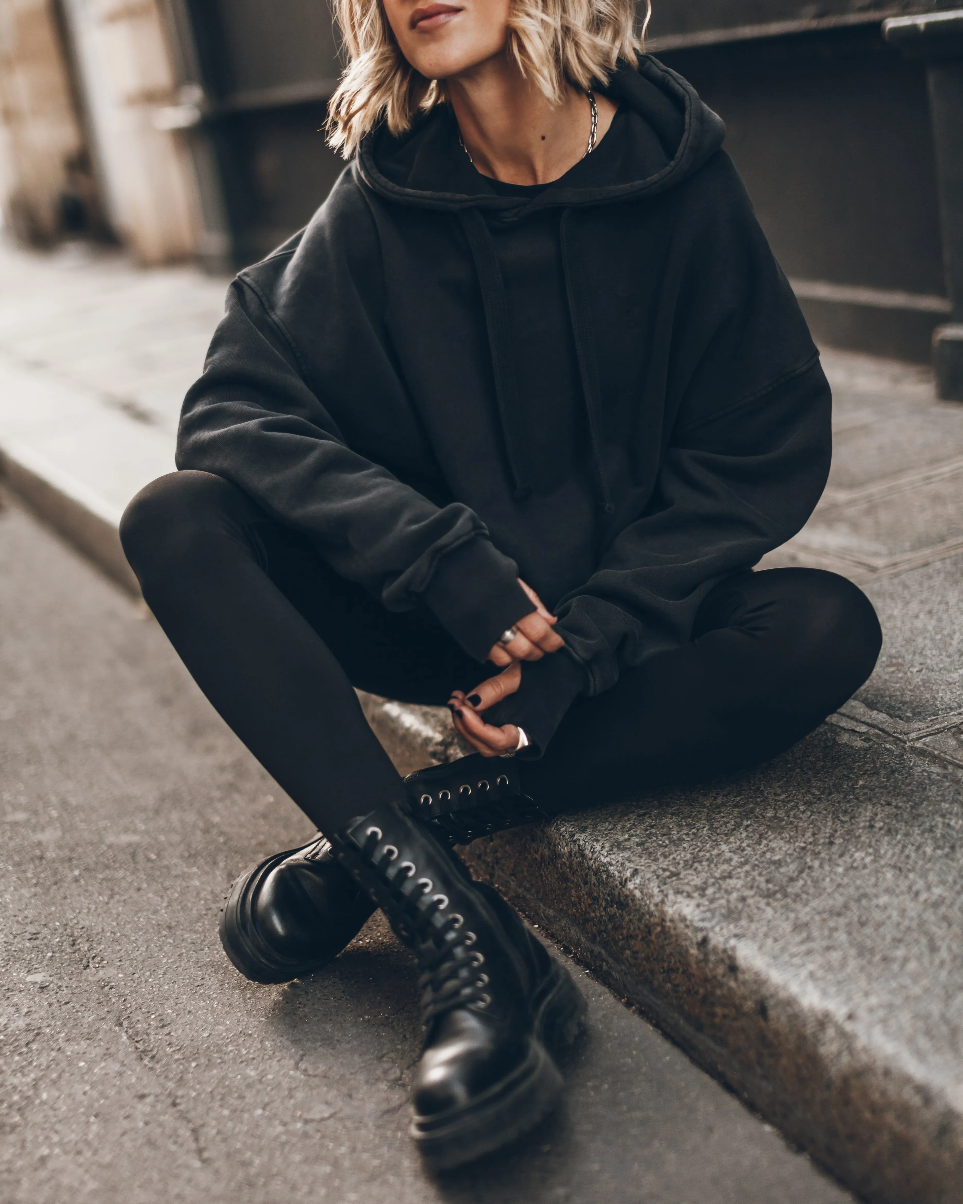 The Dark Relaxed Hoodie