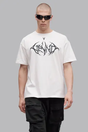 V_LYFE220 GRAPHIC T-SHIRT - Optic White