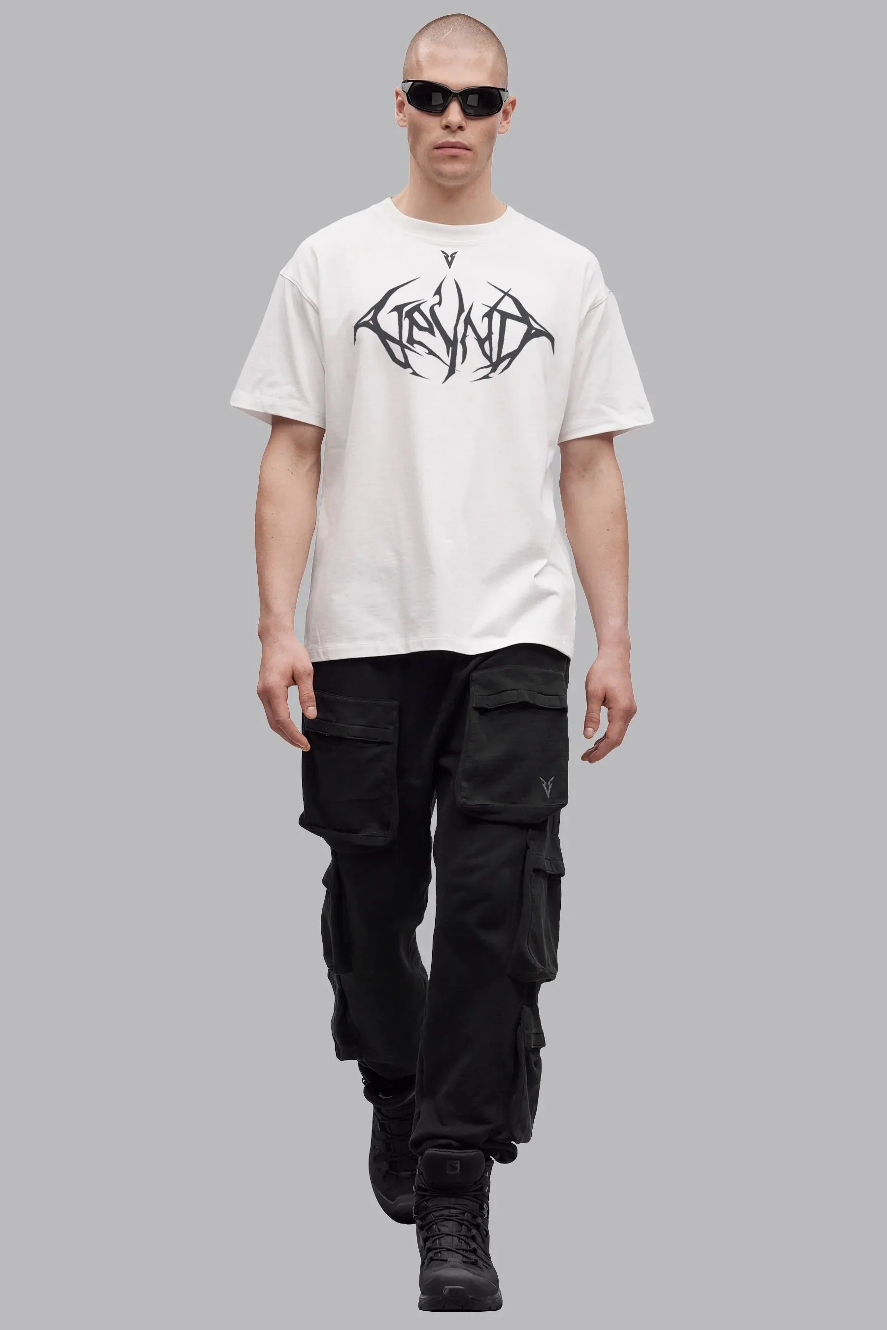 V_LYFE220 GRAPHIC T-SHIRT - Optic White